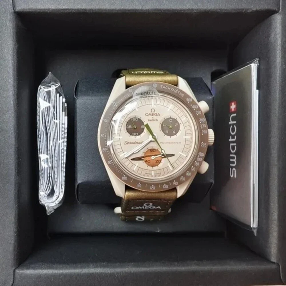 Swatch x Omega MoonSwatch Mission to Saturn Watch